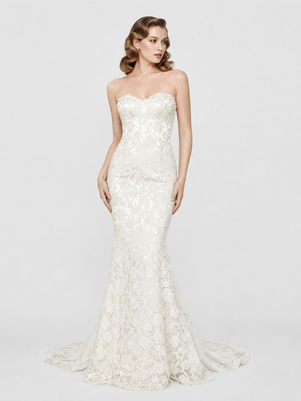 robe de mariée en dentelle
