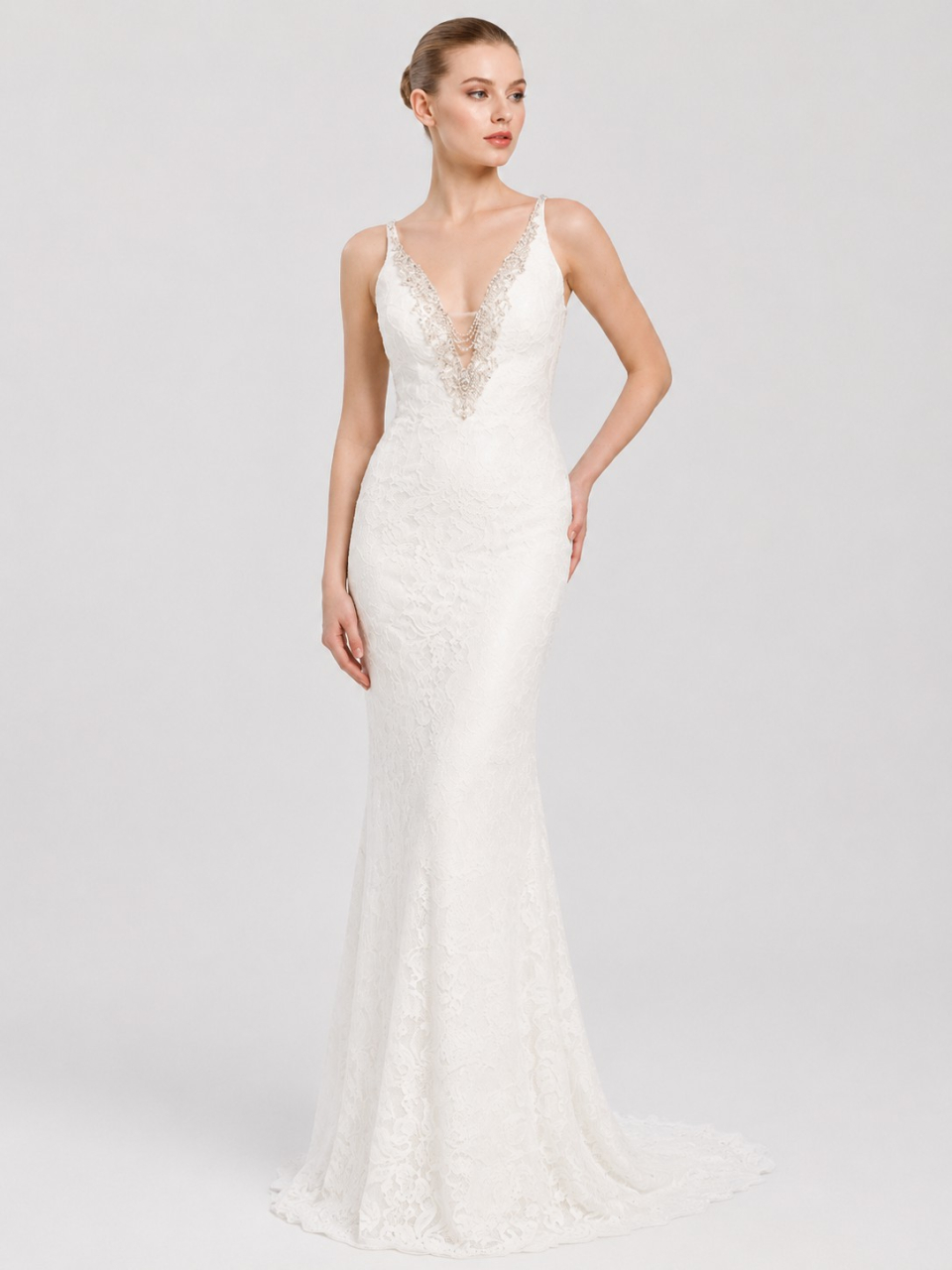 robe de mariée en dentelle