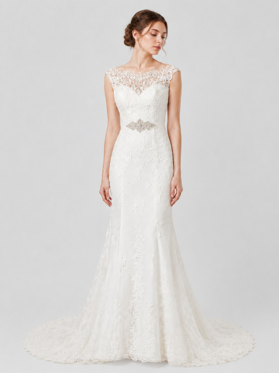 lace wedding dress