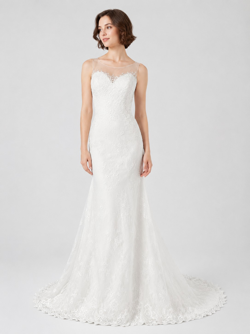 robe de mariée en dentelle