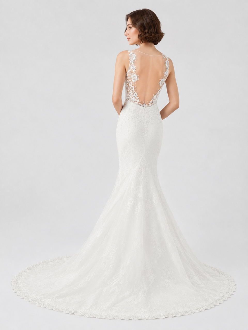 robe de mariée en dentelle