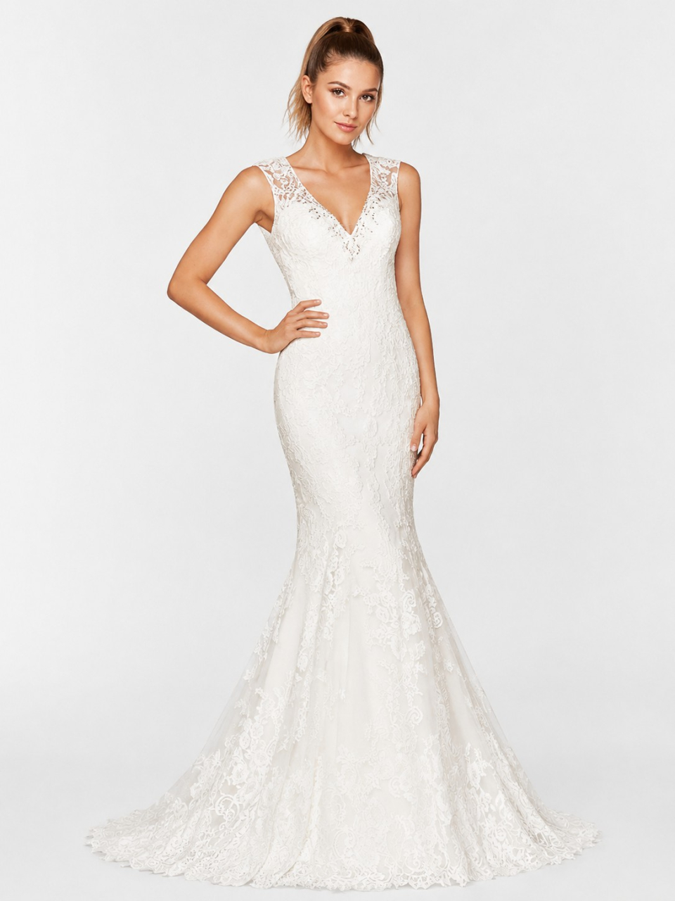 robe de mariée en dentelle
