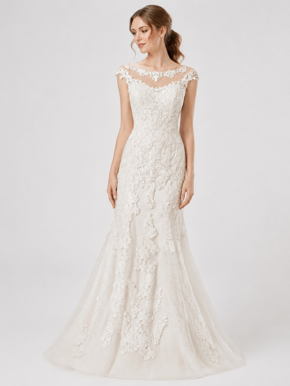 robe de mariée en dentelle