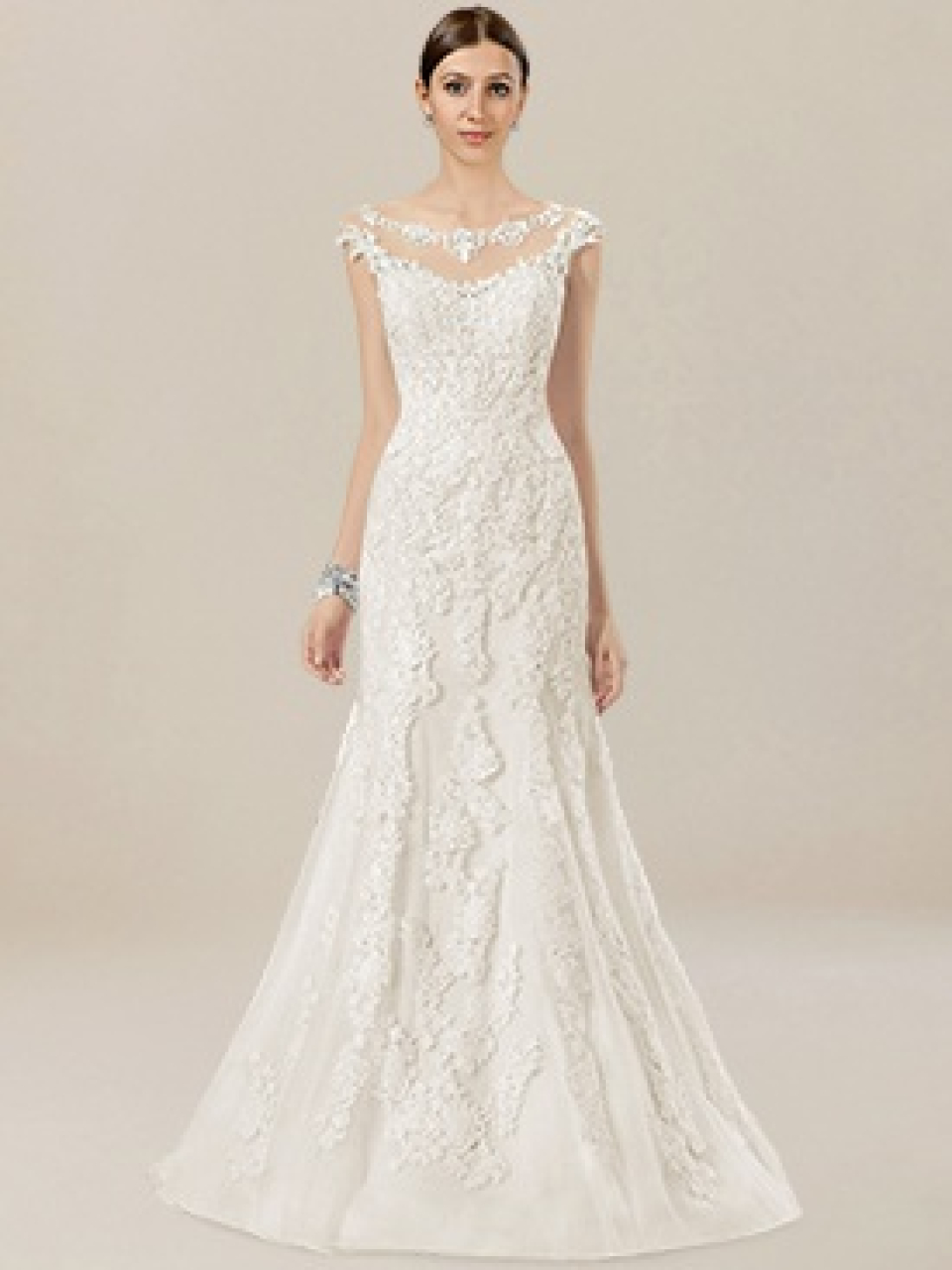 lace wedding dress