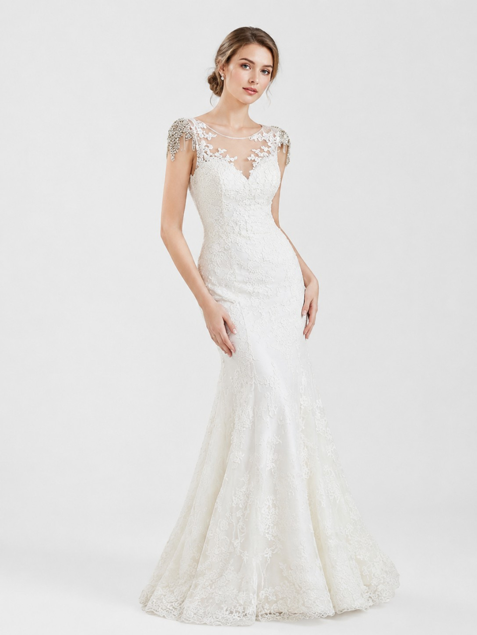 robe de mariée en dentelle