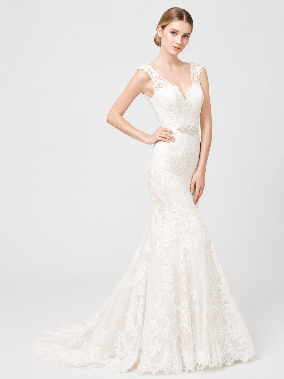 robe de mariée en dentelle