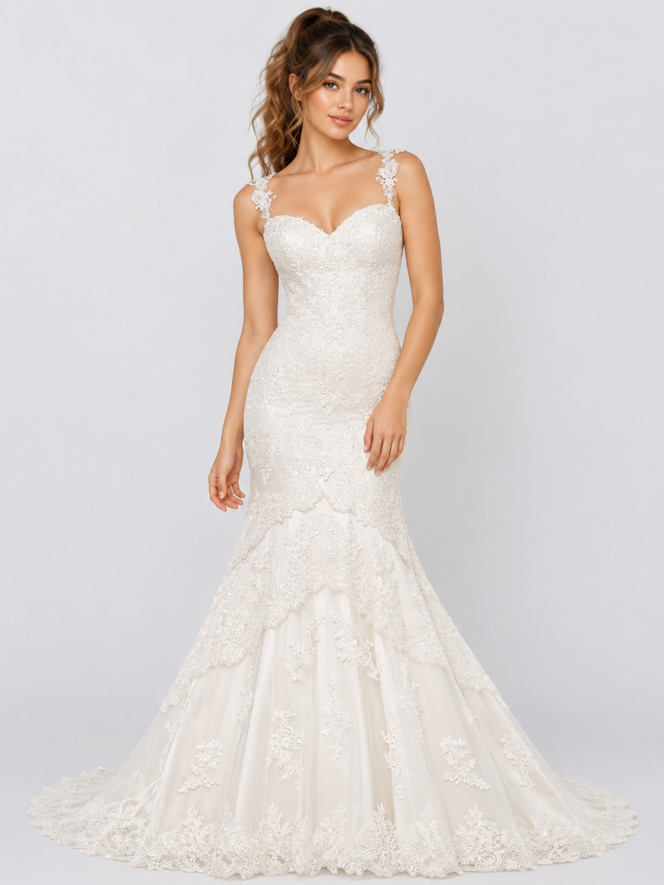 robe de mariée en dentelle