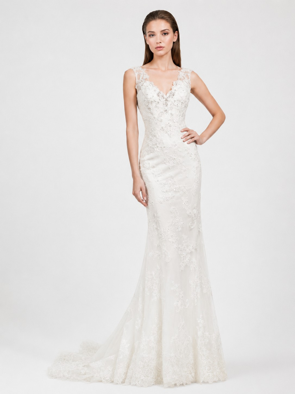 robe de mariée en dentelle