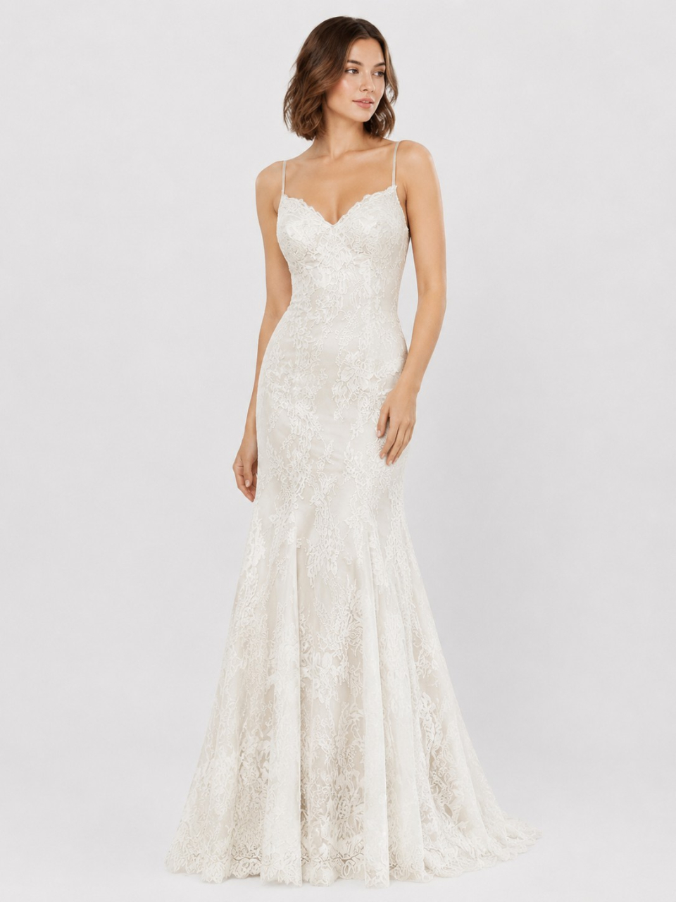 lace wedding dress