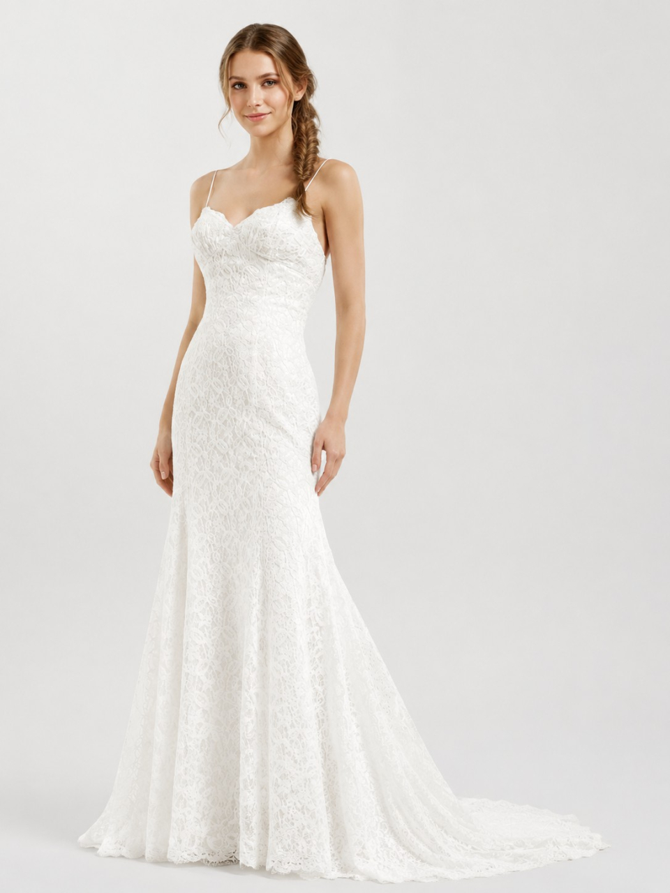 robe de mariée en dentelle