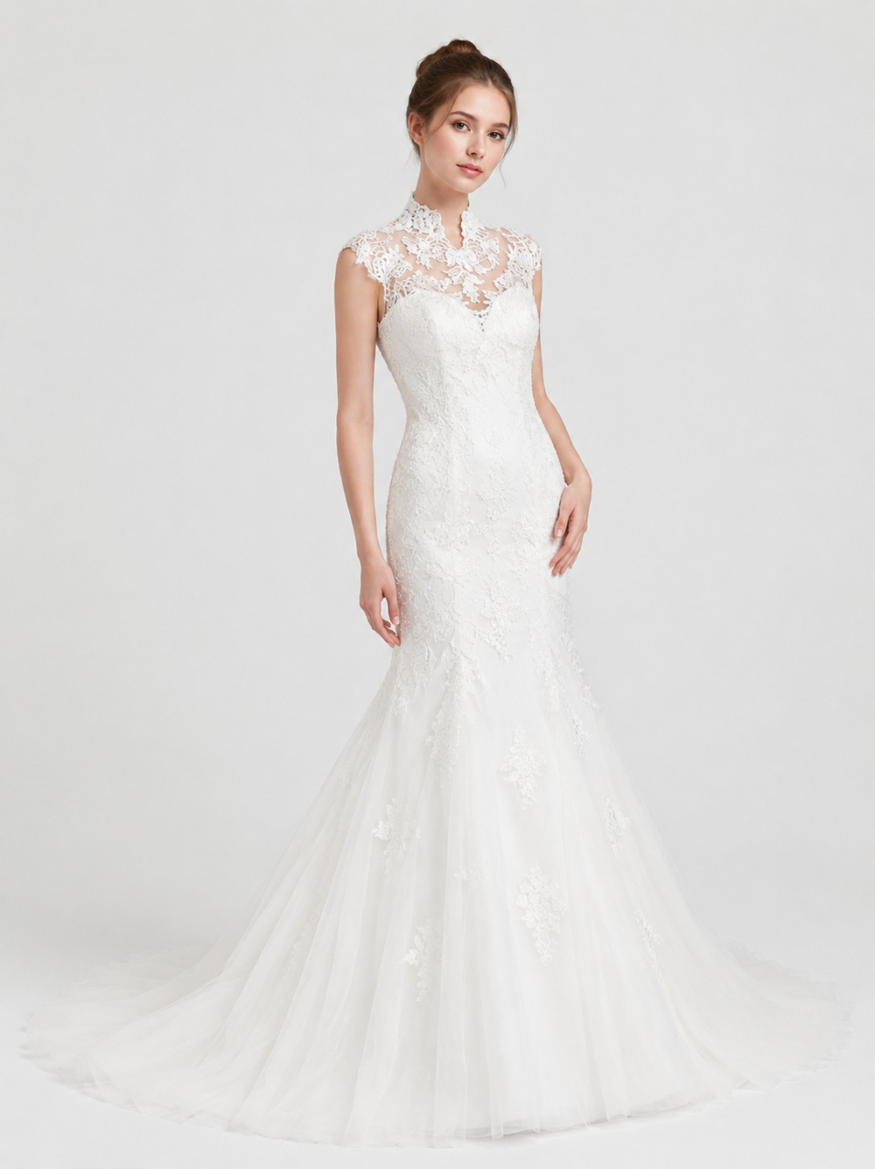 robe de mariée en dentelle