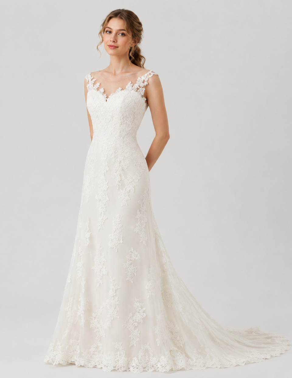robe de mariée en dentelle