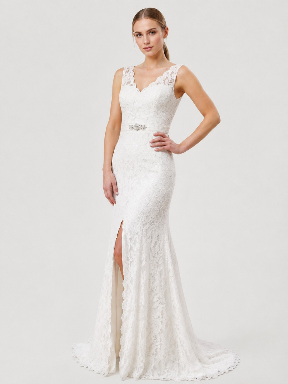 robe de mariée en dentelle
