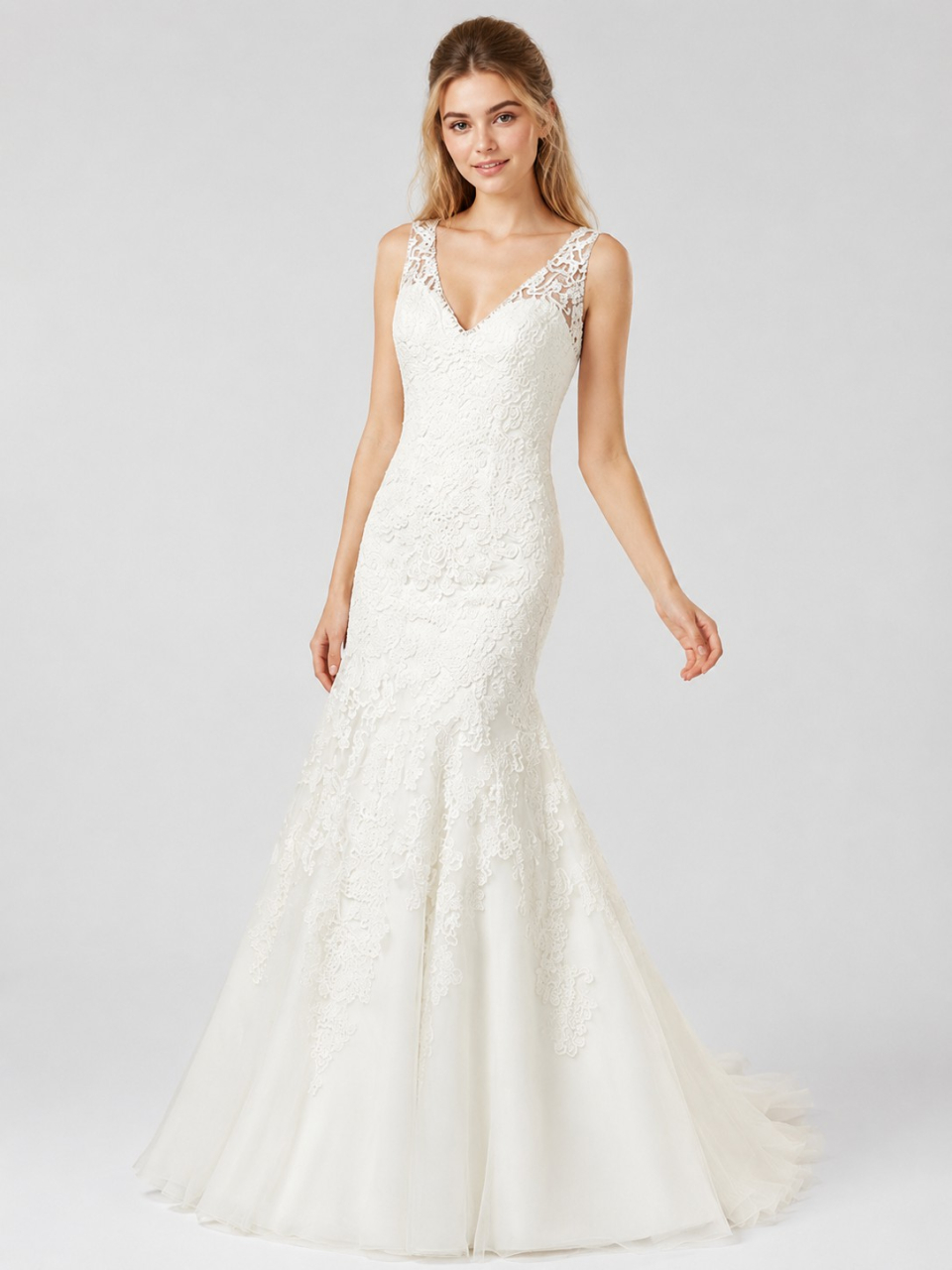 robe de mariée en dentelle