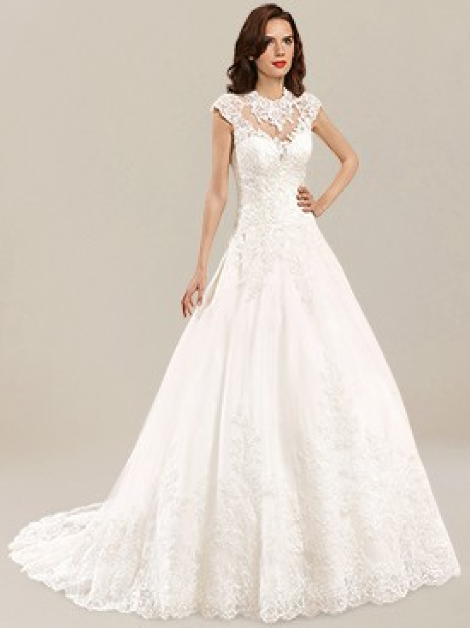 lace wedding dress