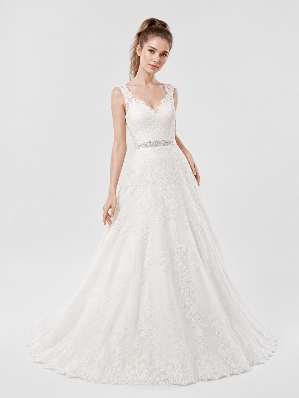 robe de mariée en dentelle