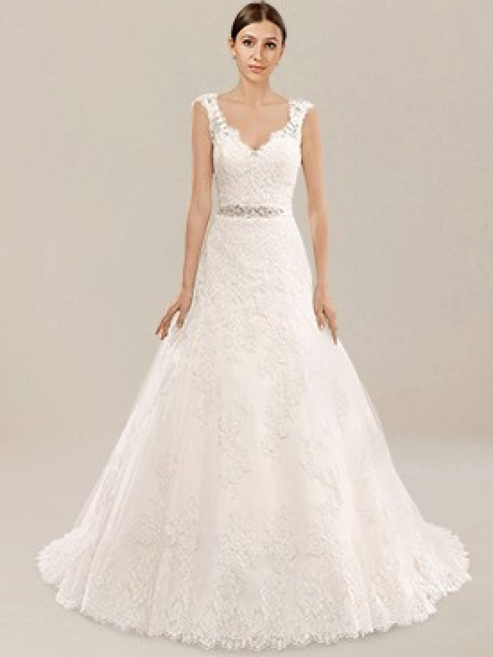 lace wedding dress