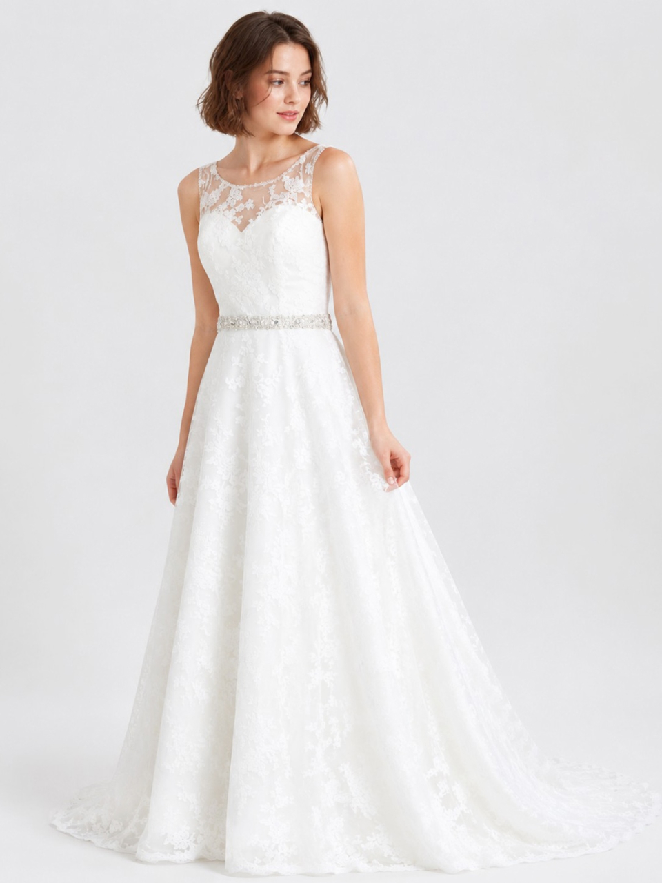 lace wedding dress
