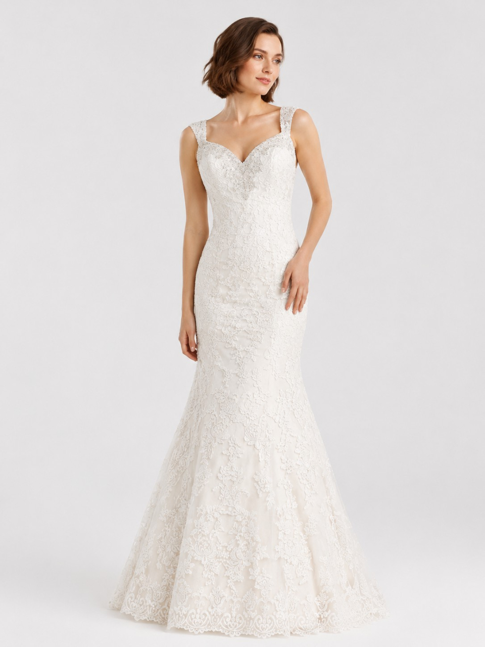 robe de mariée en dentelle