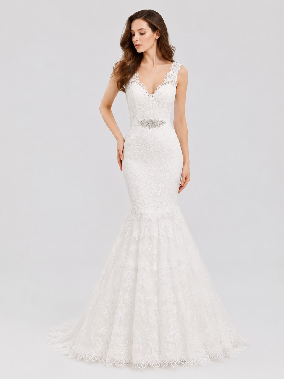 lace wedding dress