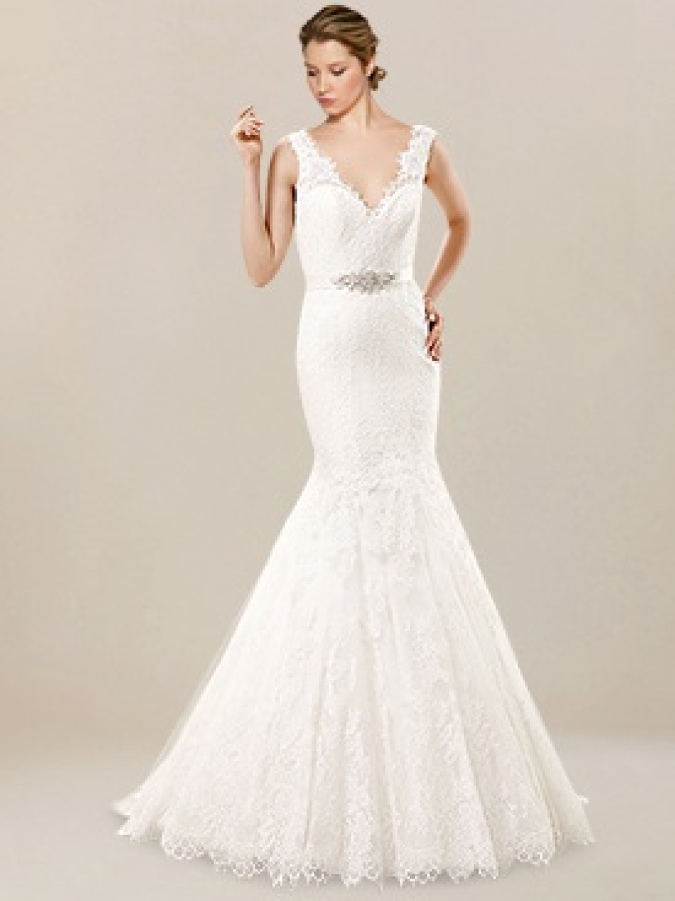 lace wedding dress