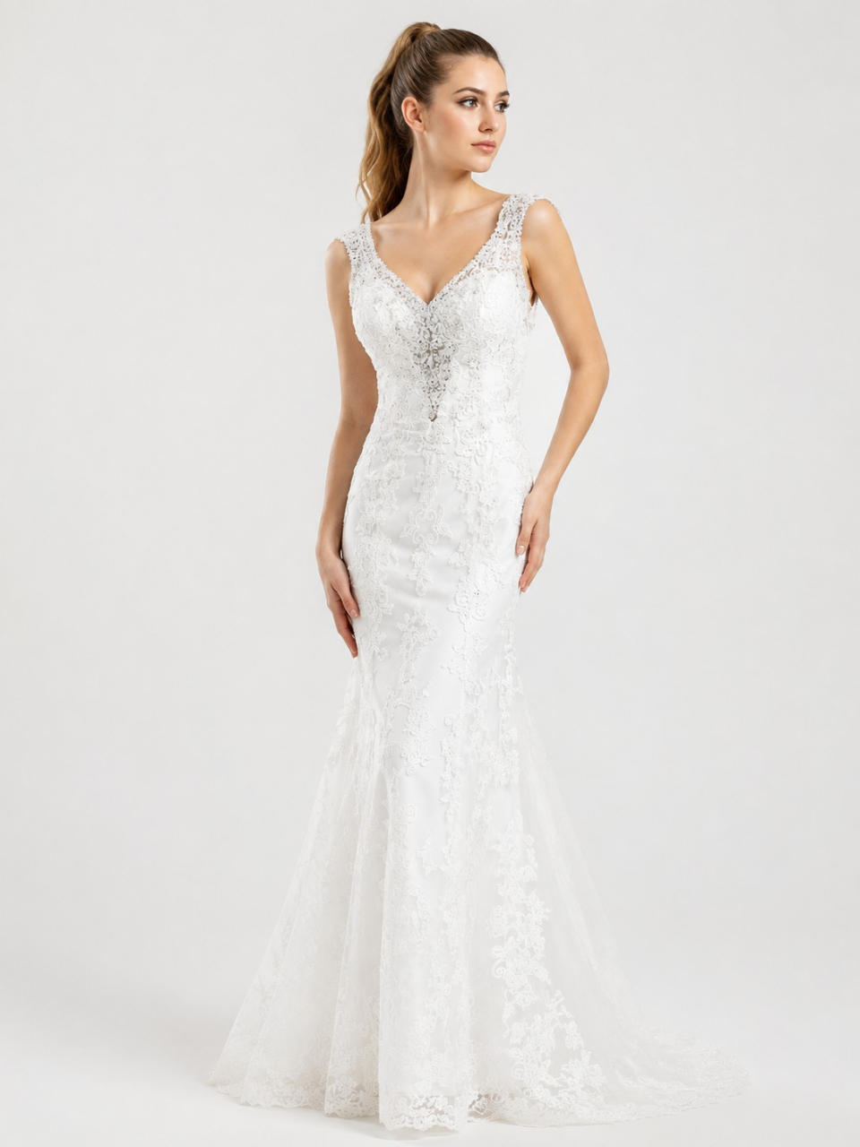 robe de mariée en dentelle