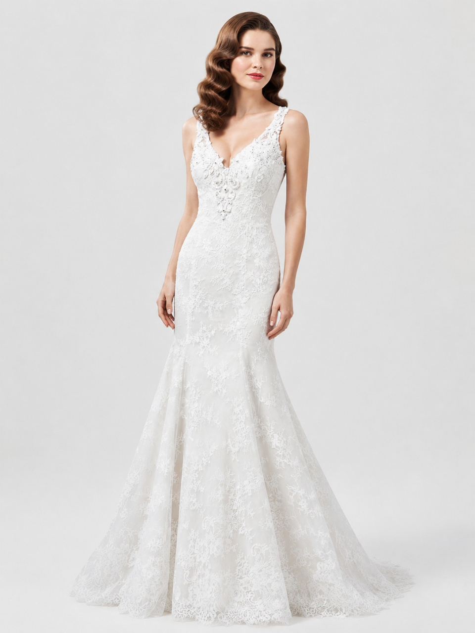 robe de mariée en dentelle