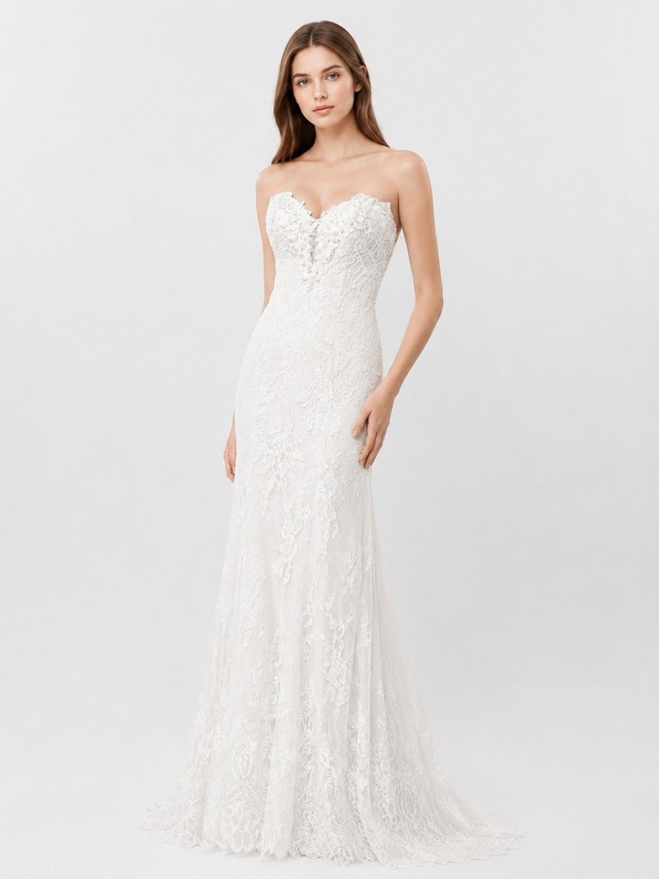 robe de mariée en dentelle