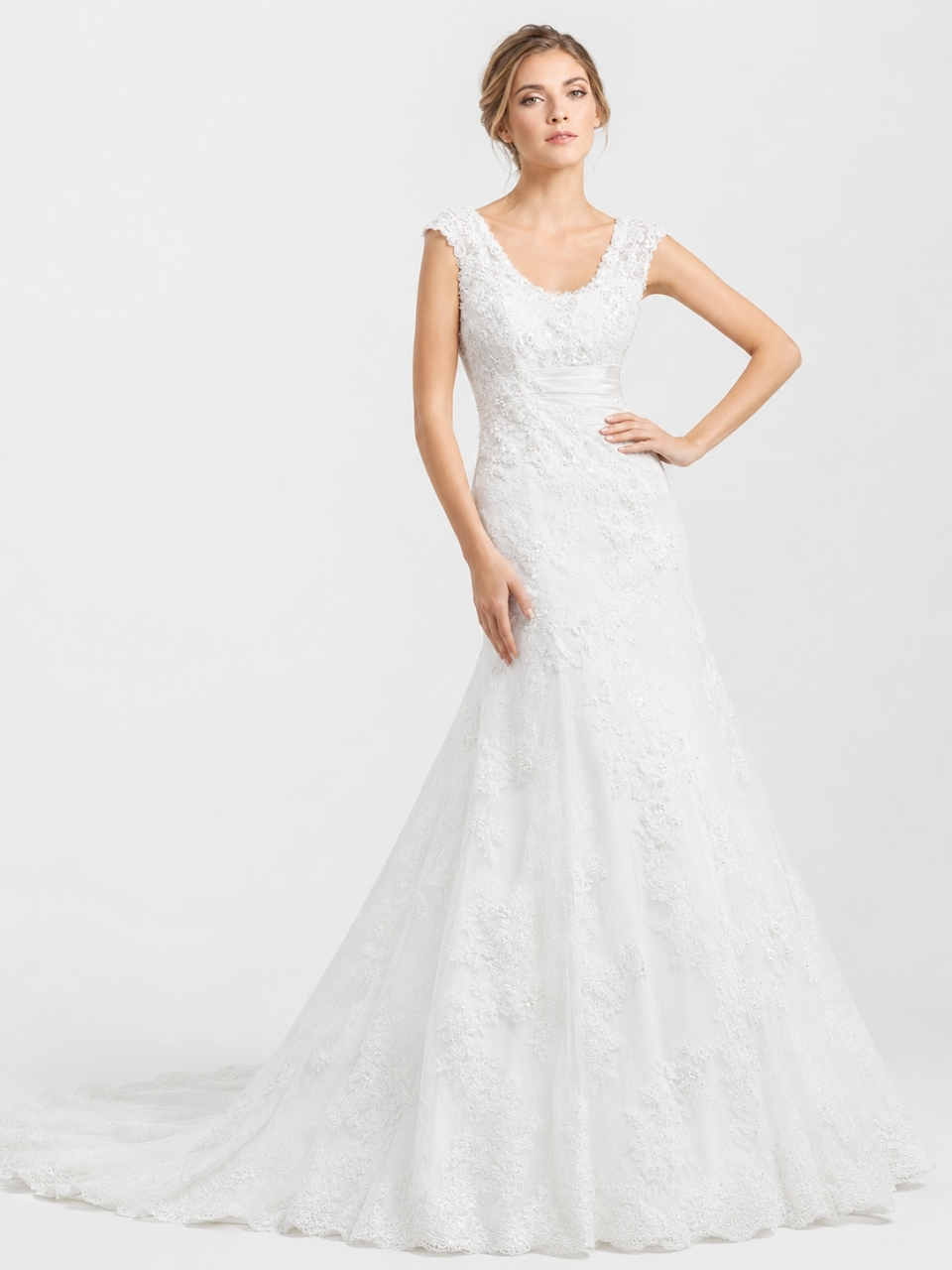 lace wedding dress