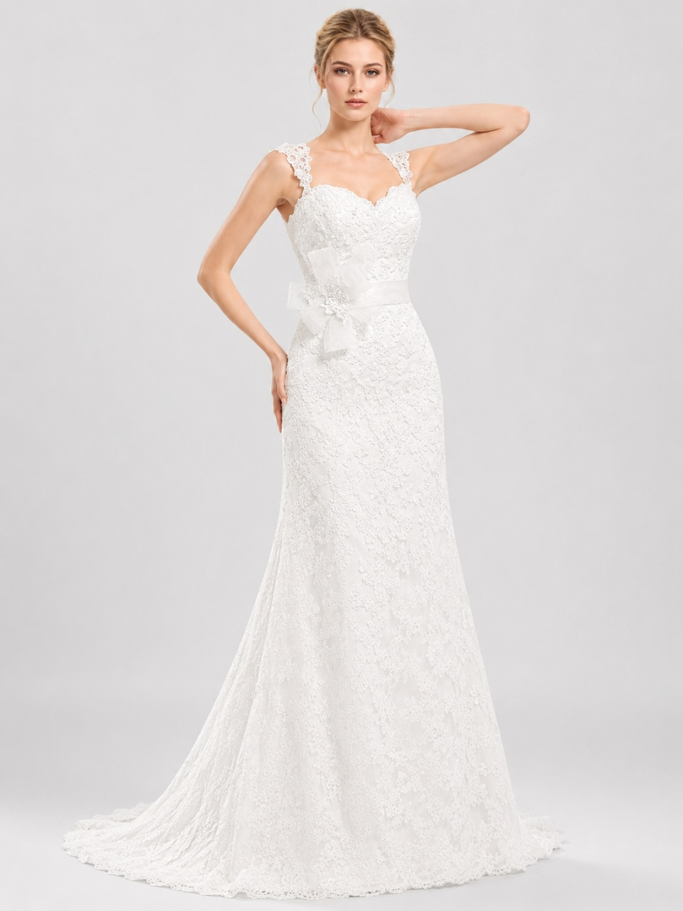 lace wedding dress