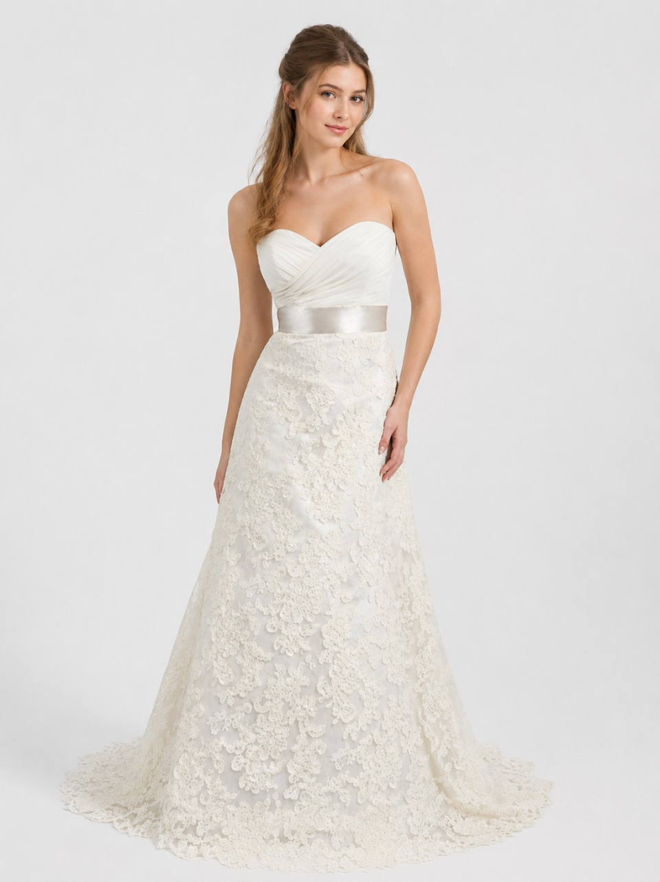 Spitze-Hochzeitskleid