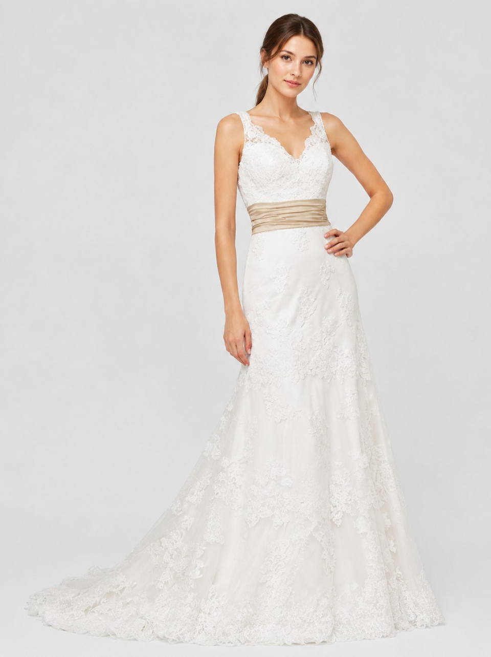 Spitze Brautkleid