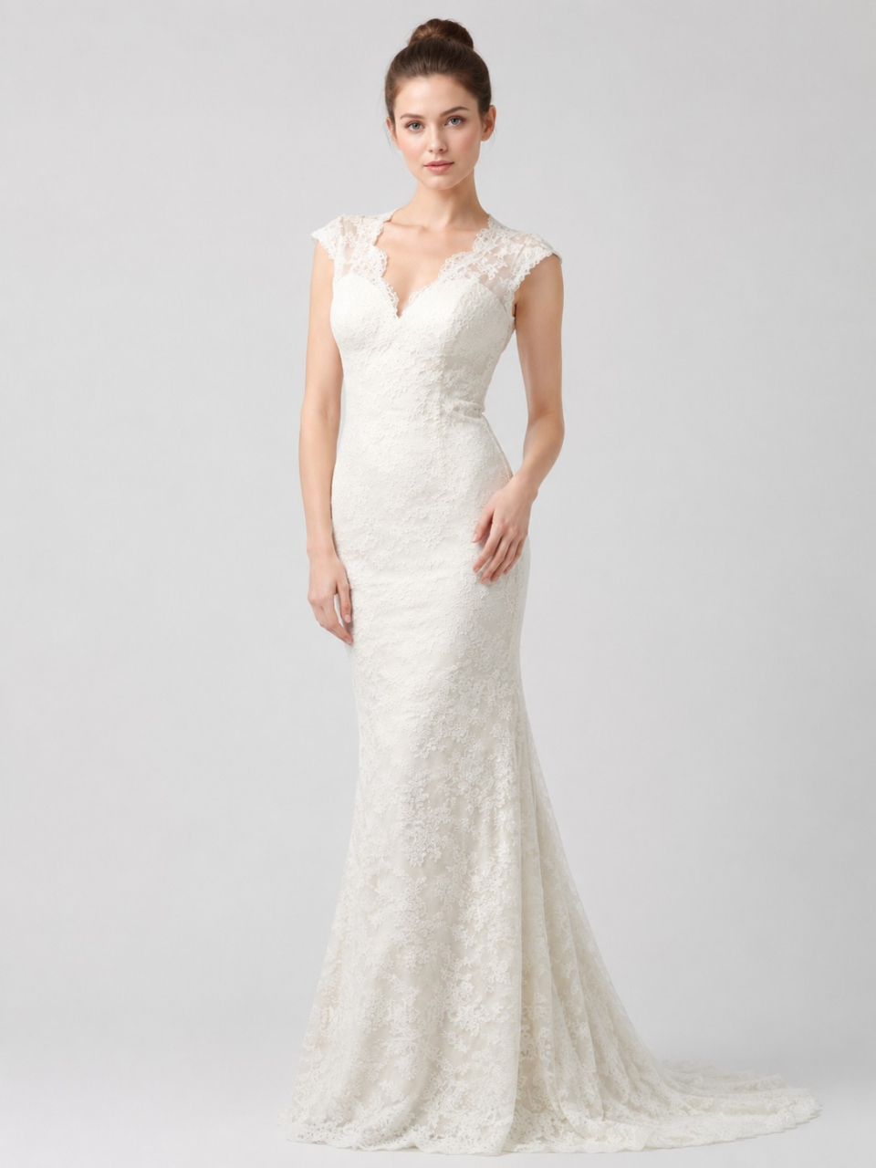 lace wedding dress