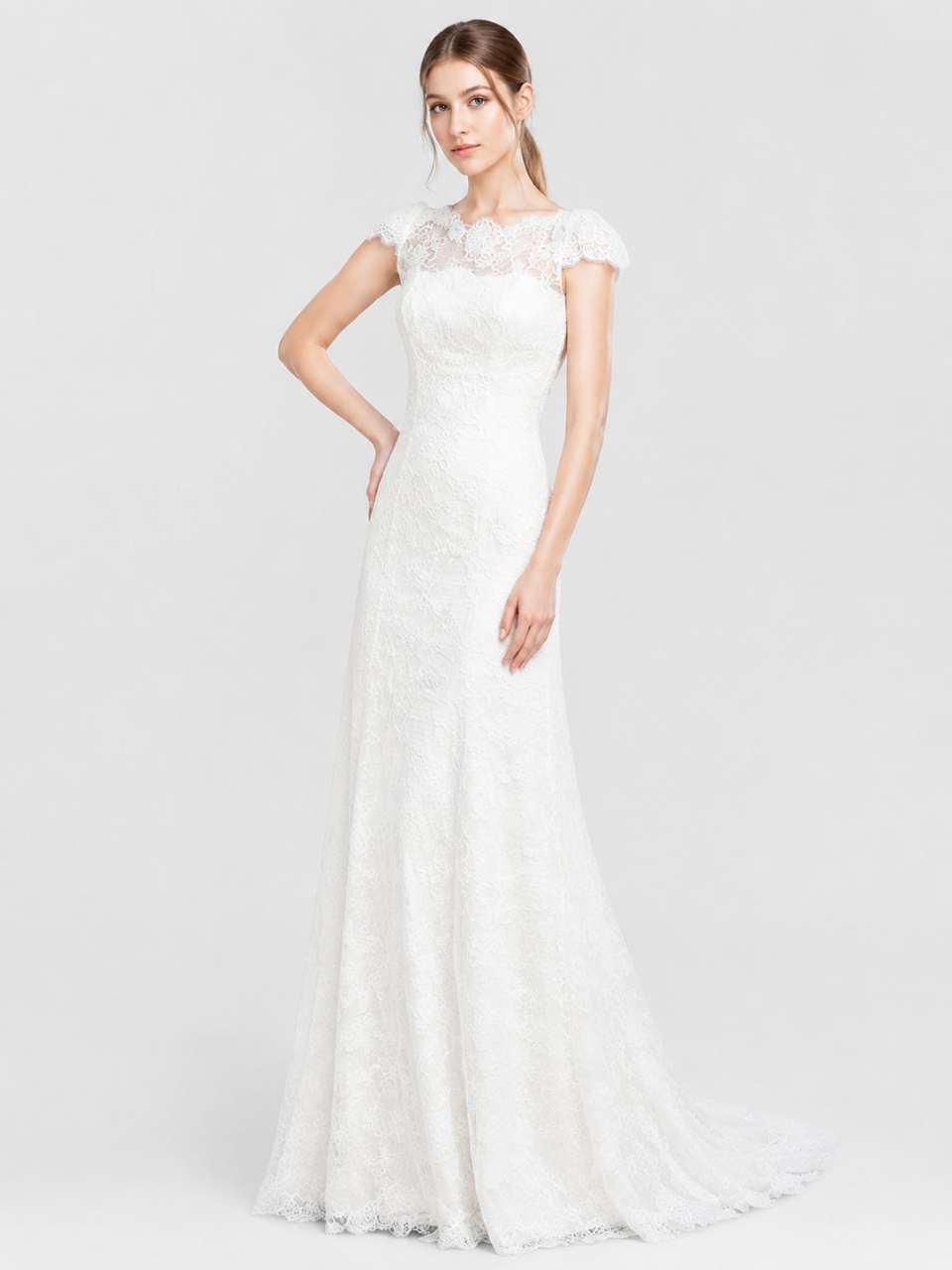 Spitze Brautkleid