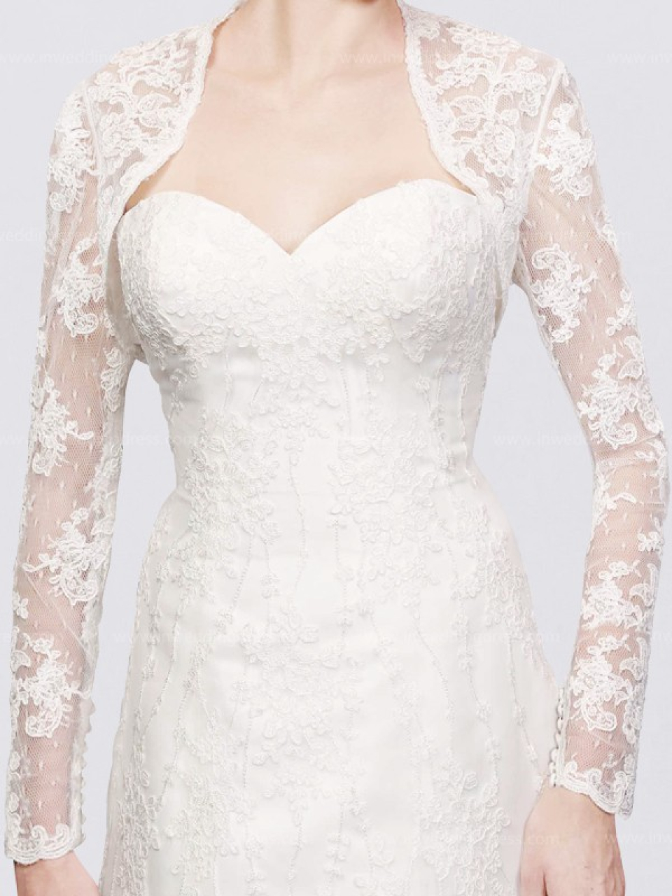 lace wedding jacket
