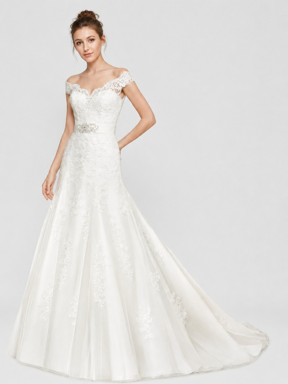 lace wedding dress