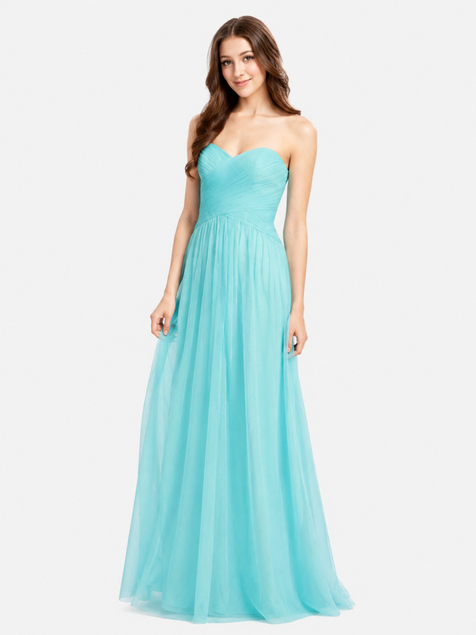 long bridesmaid dresses_Pool