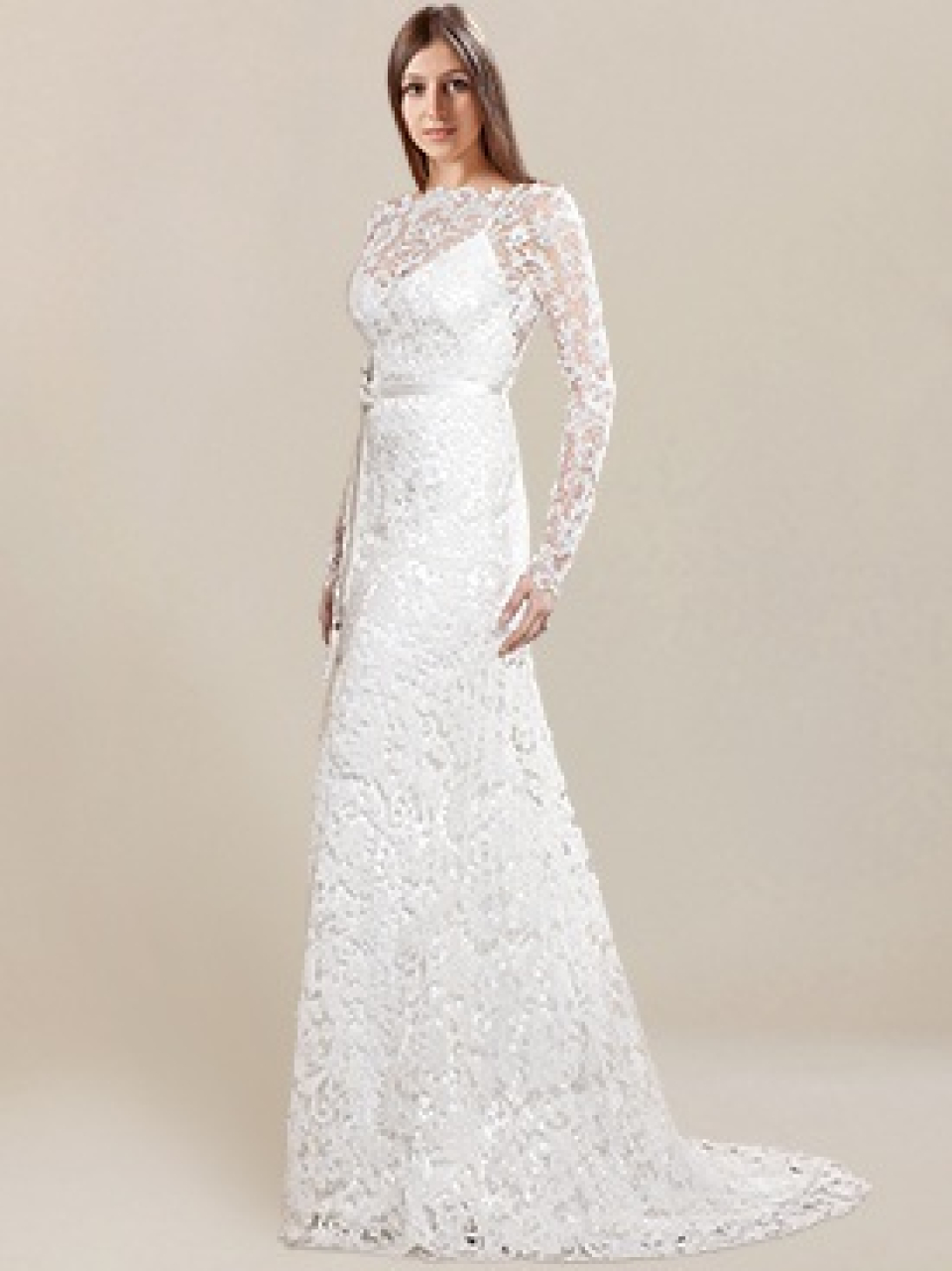 long sleeve wedding dress
