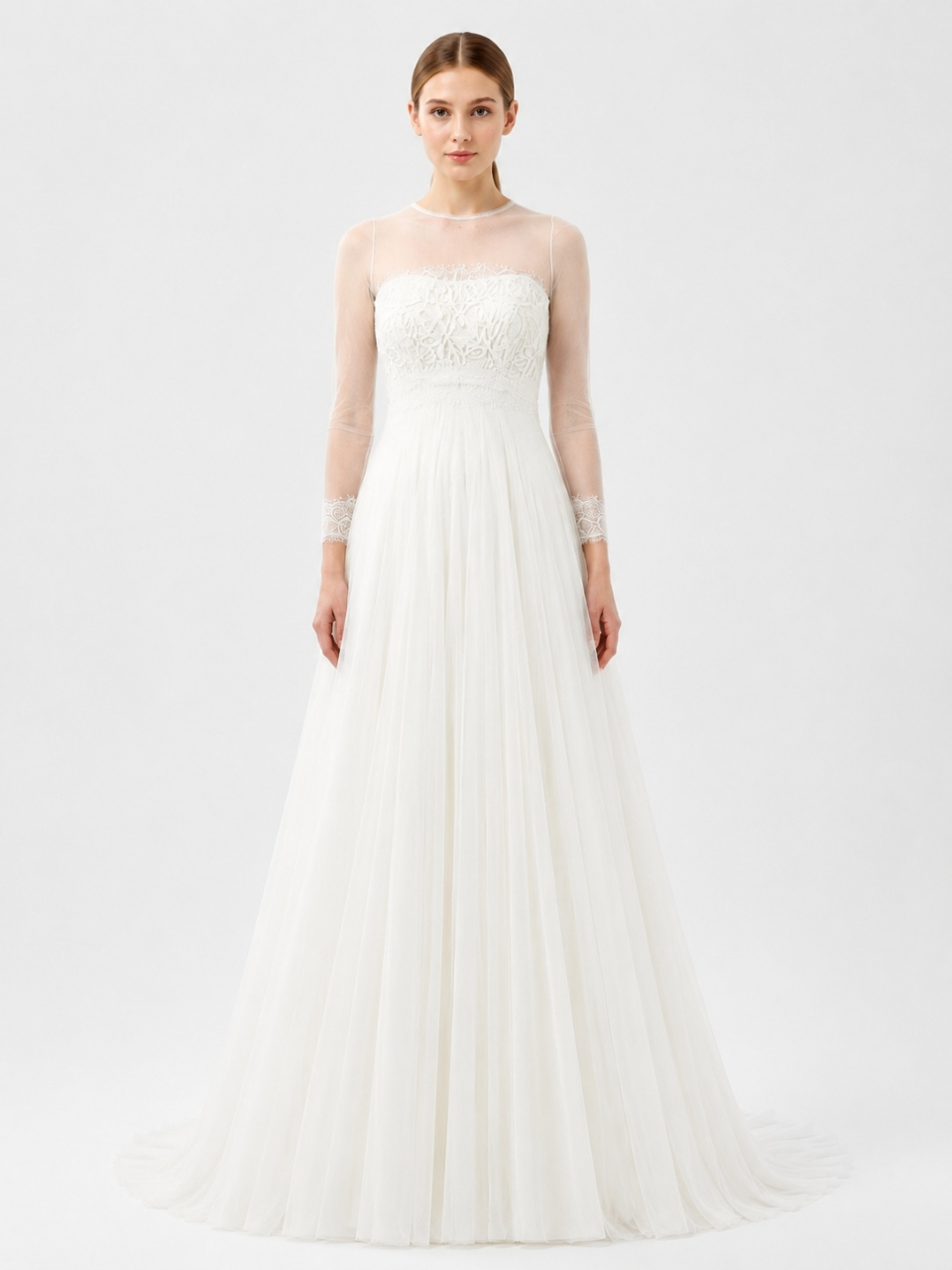manche longue robe de mariée