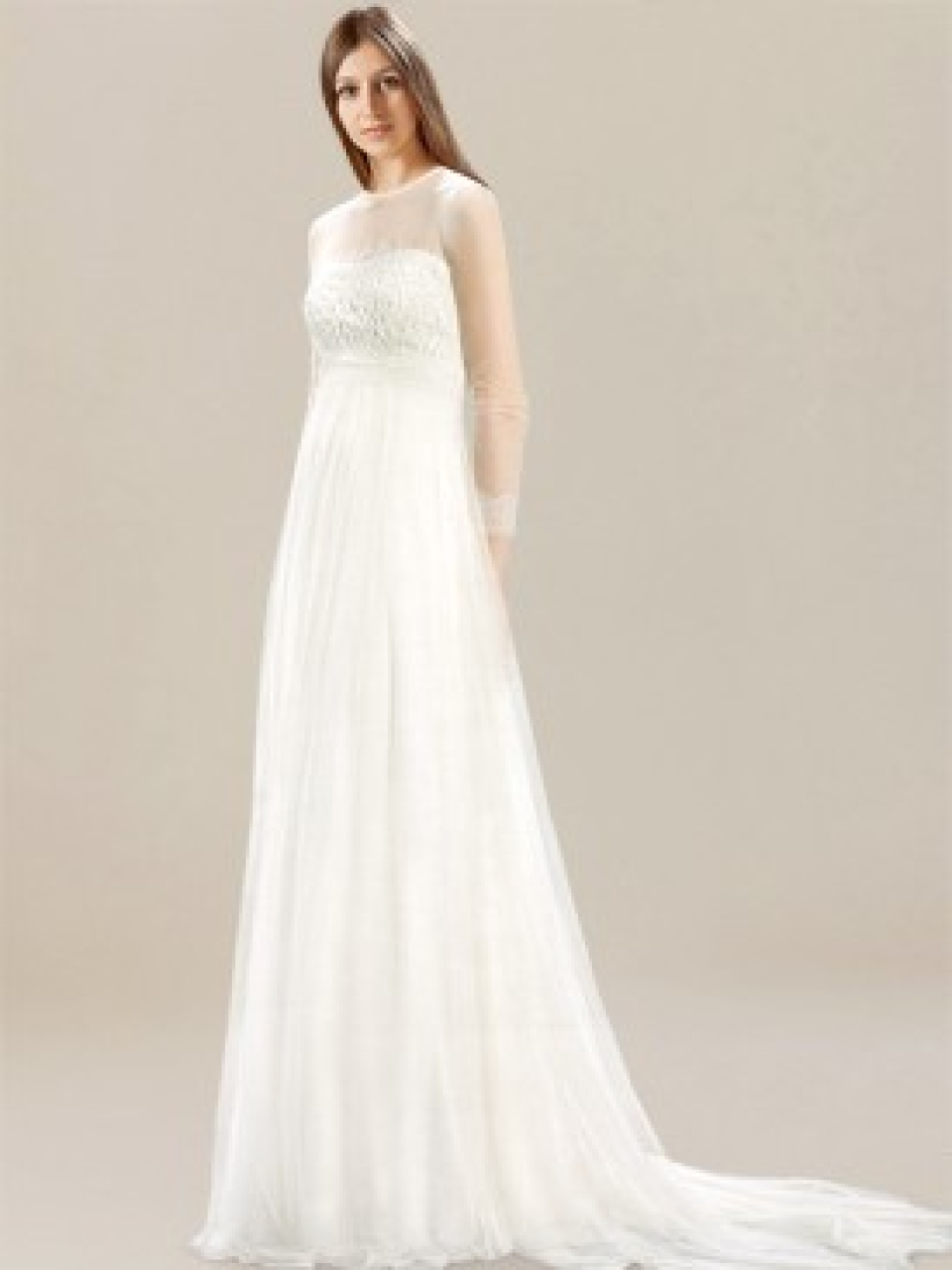 long sleeve wedding dress