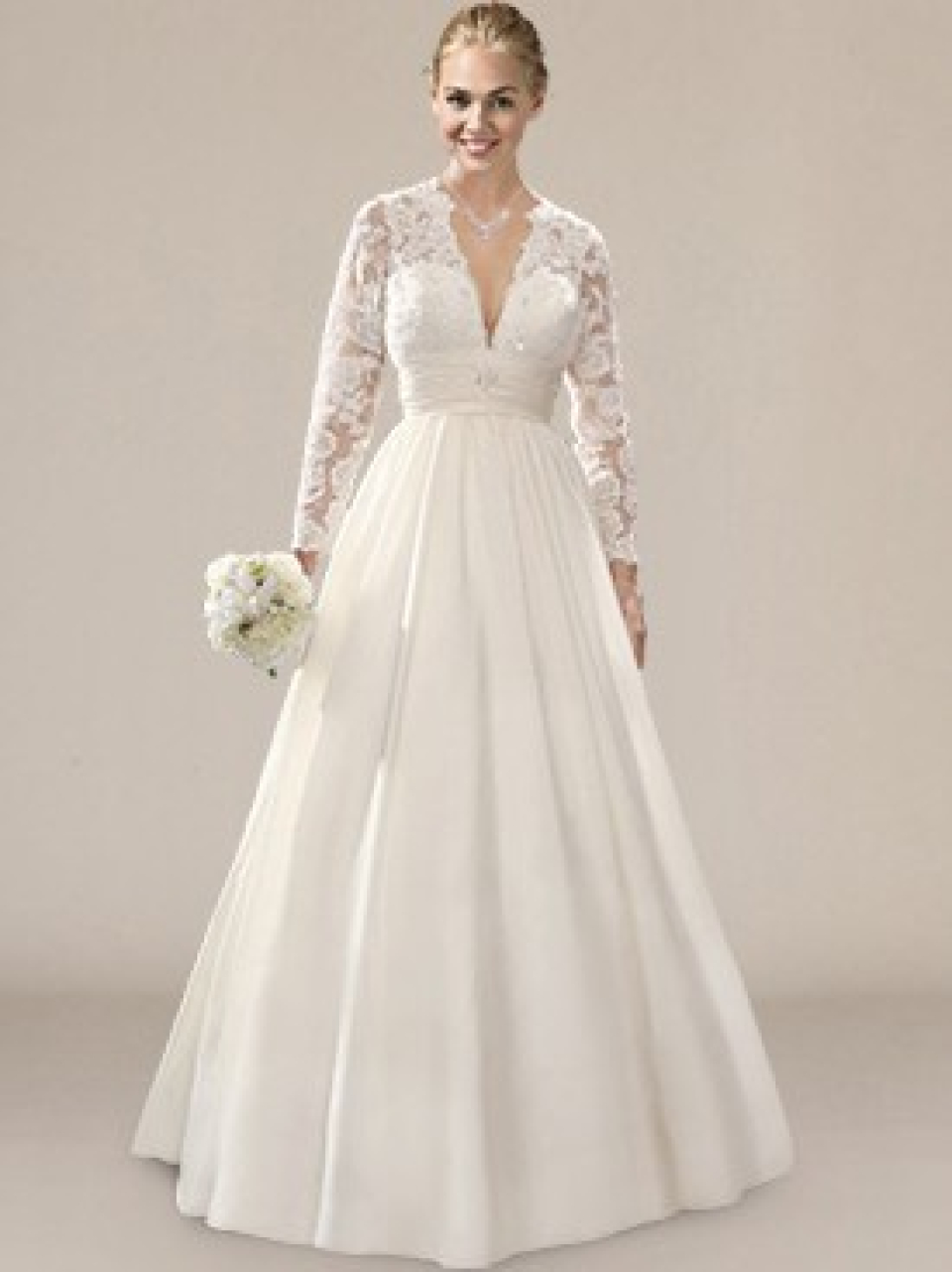 robes de mariée à manches longues