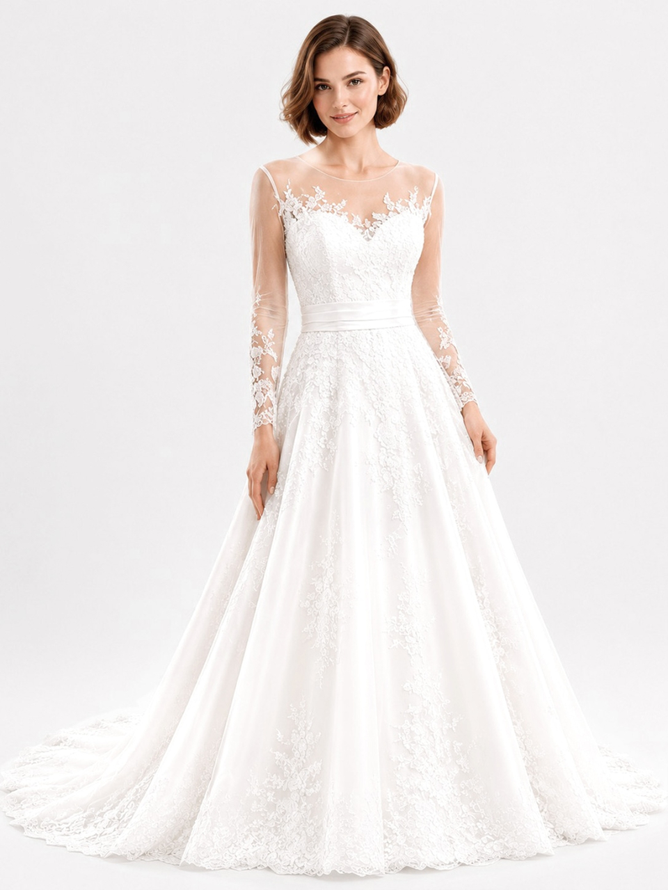 robe de mariée manches longues