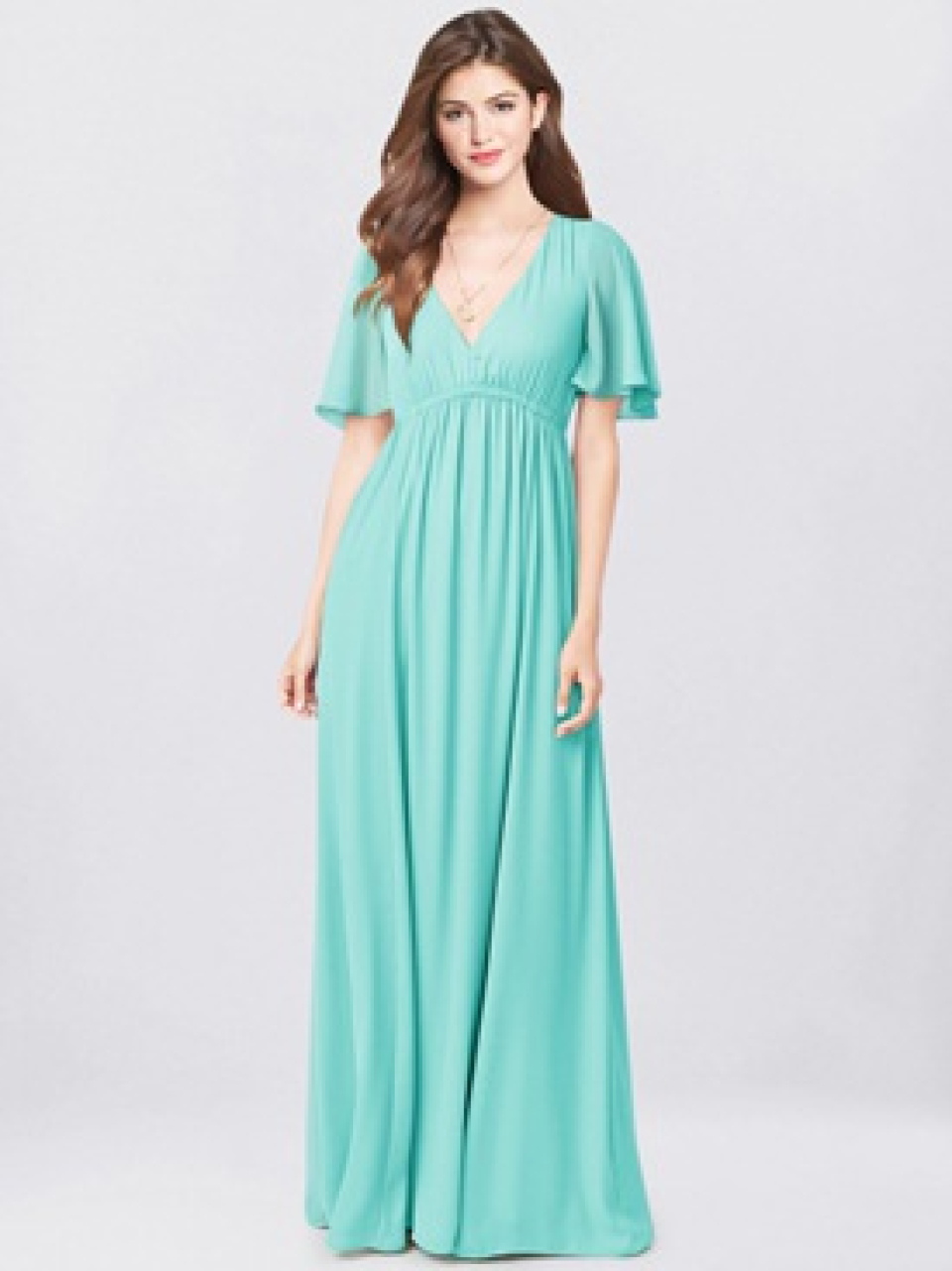 maternity bridesmaid dress_pool