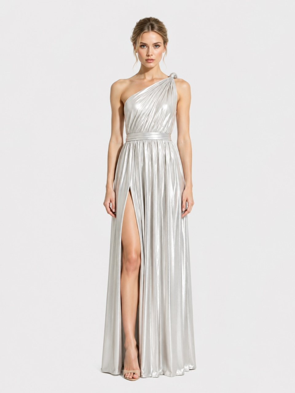 prom dress_platinum