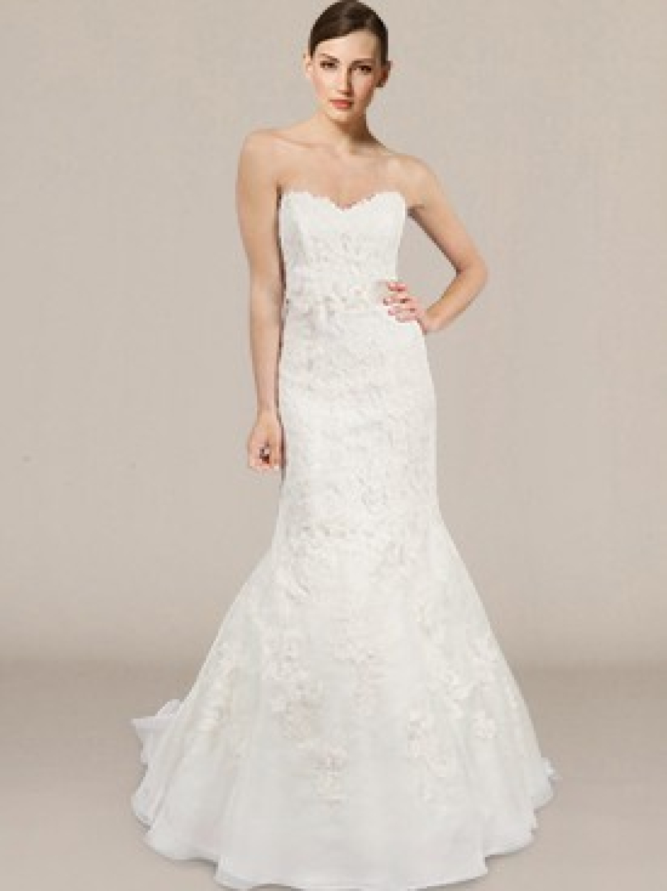 mermaid style wedding dresses