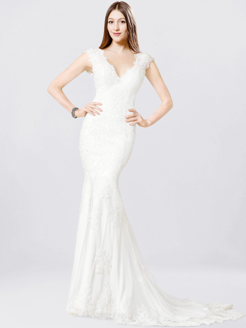 mermaid style wedding dresses