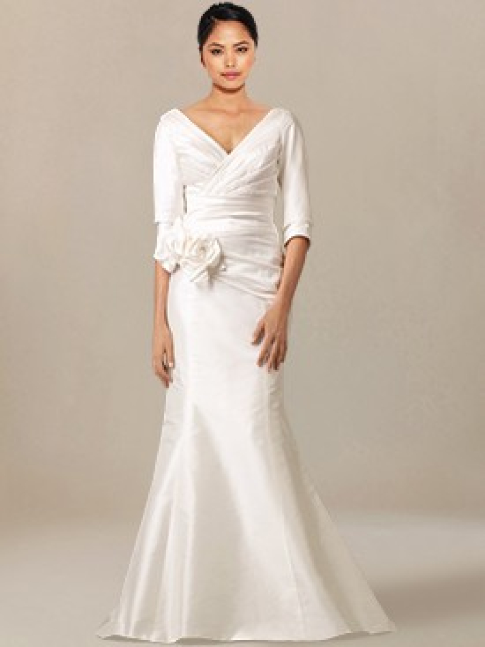 mermaid wedding dresses with sleeves