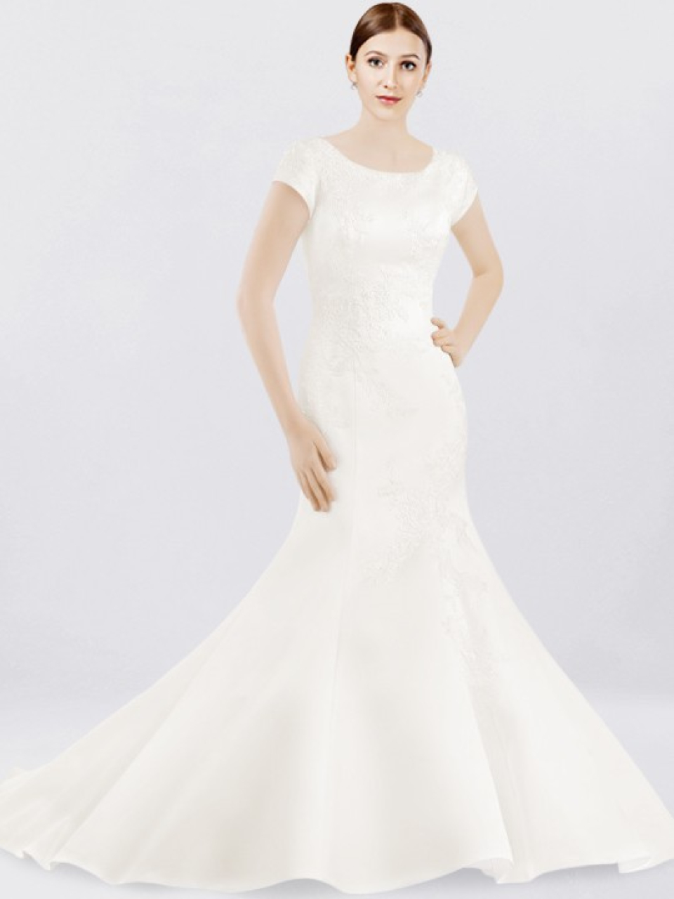 mermaid wedding gown