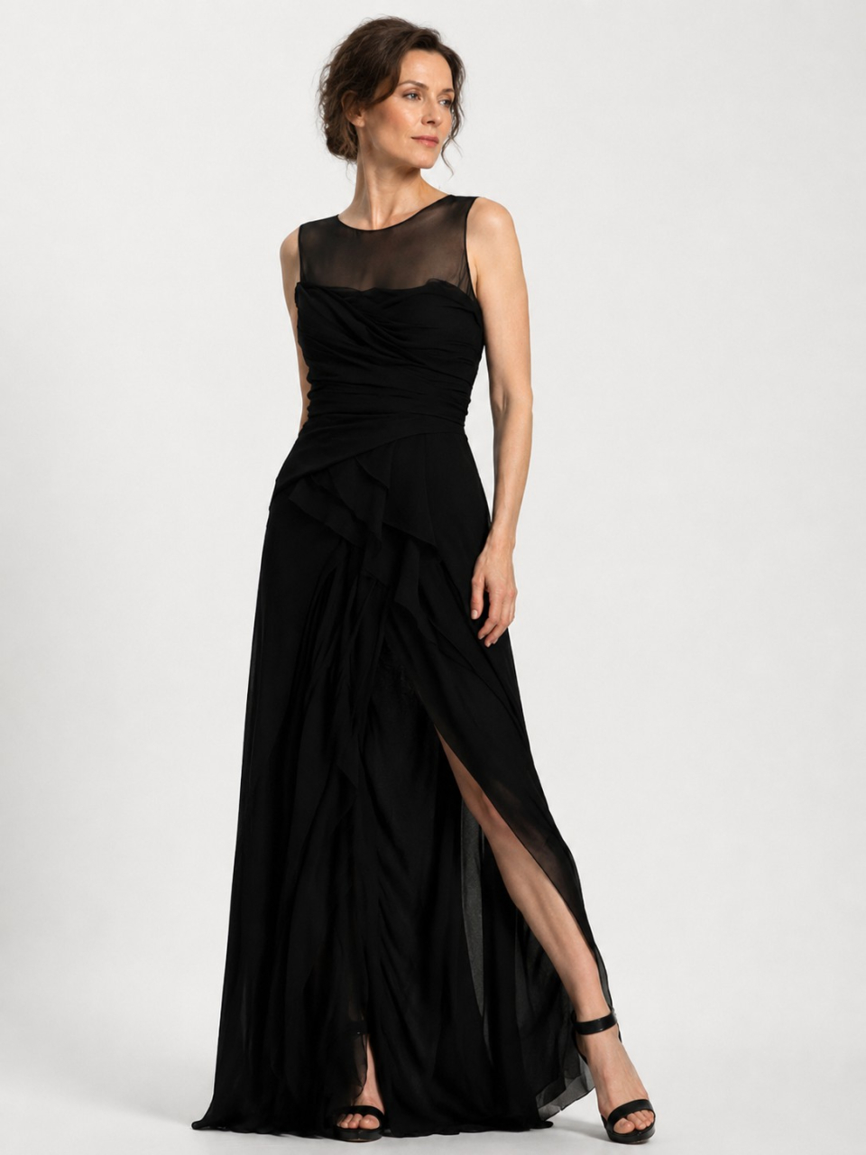 Designer Mother of the Bride Dresses_Black