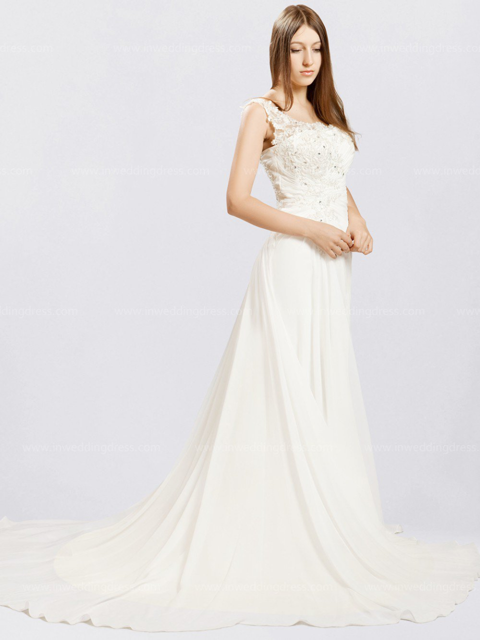 Modest Beach Wedding Dress